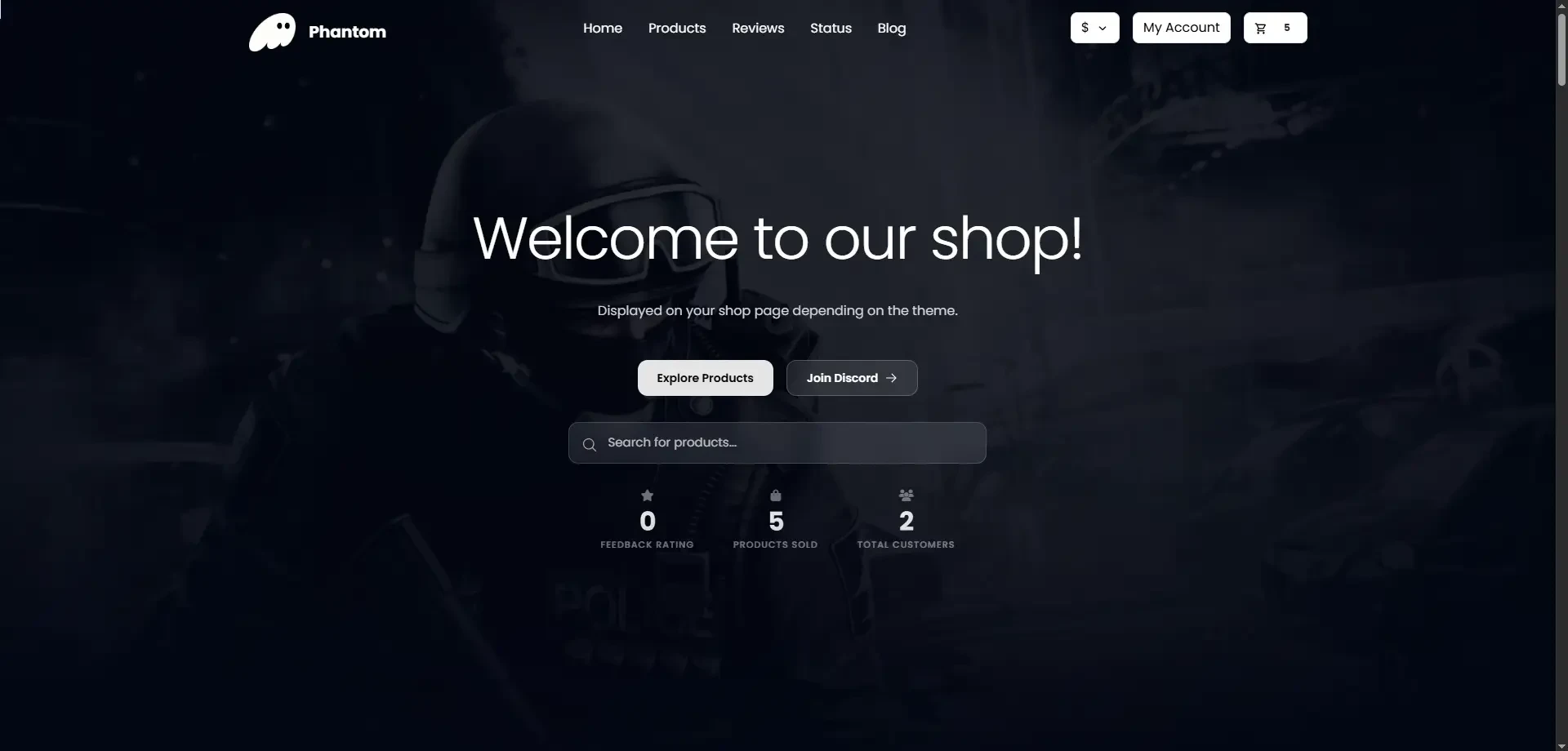 Phantom Theme